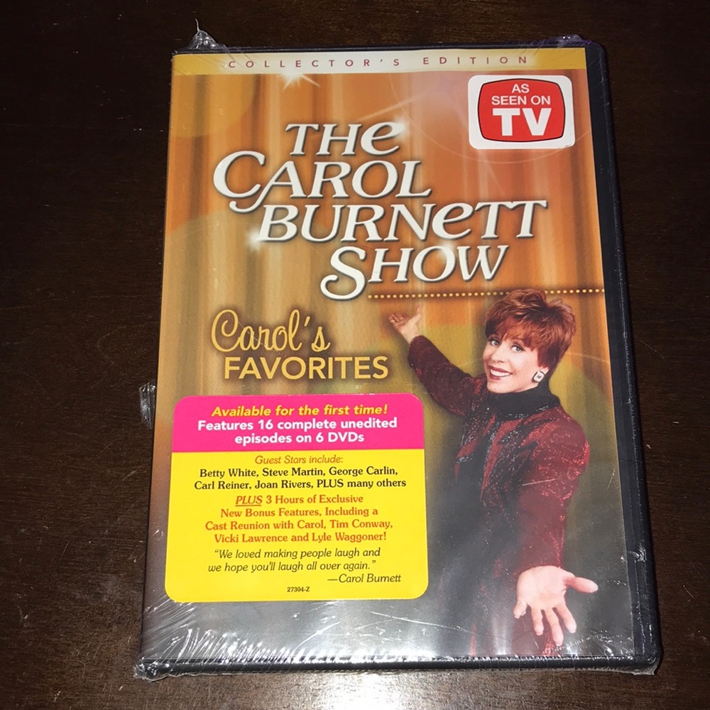 The Carol Burnett Show Carol’s Favorites 6 DVD Set NEW SEALED by Time Life
